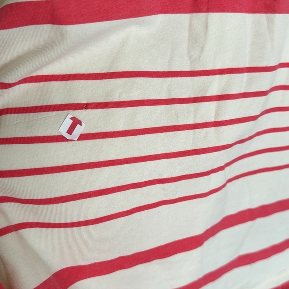 Free People | Hot Shot Mini Printed Dress NWOT | Spring Stripe Ivory - Picture 9 of 11